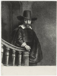 Ephraim Bueno, jüdischer Arzt, 1647 von Rembrandt van Rijn