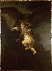 Ganymed in den Fängen des Adlers von Rembrandt van Rijn