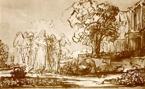 Gott der Vater erscheint Abraham