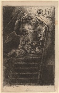 Jakobsleiter von Rembrandt van Rijn