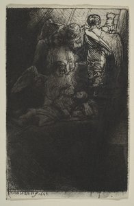 Jakobsleiter, 1655 von Rembrandt van Rijn