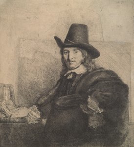 Jan Asselijn, Maler Krabbetje, ca. 1647 von Rembrandt van Rijn