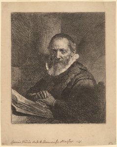Jan Cornelisz. Sylvius von Rembrandt van Rijn