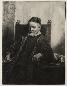 Jan Lutma, Goldschmied von Rembrandt van Rijn