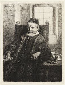 Jan Lutma, Goldschmied von Rembrandt van Rijn