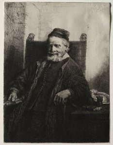 Jan Lutma, Goldschmied, 1656 von Rembrandt van Rijn