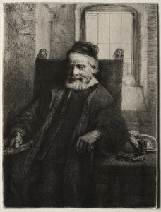 Jan Lutma, Goldschmied von Rembrandt van Rijn