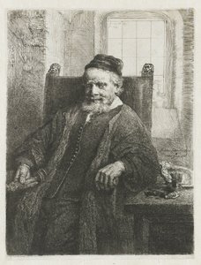 Jan Lutma, Goldschmied von Rembrandt van Rijn