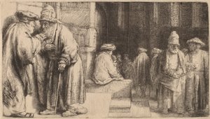 Juden in der Synagoge, 1648