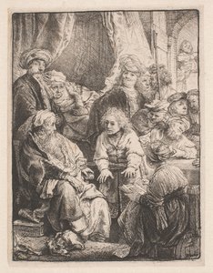 Josef erzählt seine Träume von Rembrandt van Rijn