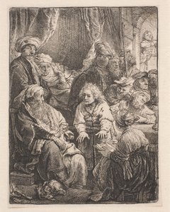 Josef erzählt seine Träume von Rembrandt van Rijn