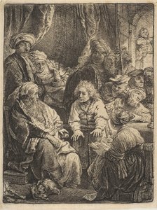 Joseph erzählt seine Träume von Rembrandt van Rijn