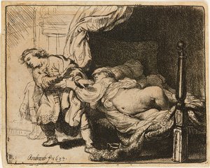 Joseph und Potiphars Frau [Gen. 39: 7-12], 1634