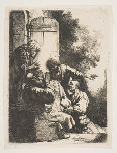Josephs Mantel wird zu Jakob gebracht, ca. 1633 von Rembrandt van Rijn