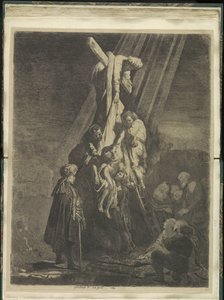 Kreuzabnahme: zweite Platte von Rembrandt van Rijn