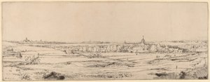 Landschaft mit Blick auf Haarlem (Das Goldwägerfeld)