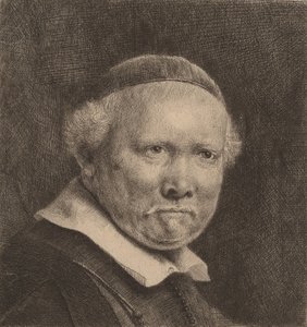 Lieven Willemsz van Coppenol: die größere Platte von Rembrandt van Rijn