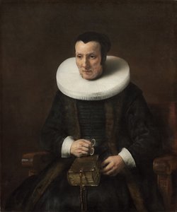 Alte Dame mit einem Buch, 1647 von Rembrandt van Rijn