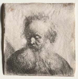 Alter Mann mit fließendem Bart: Büste, 1631
