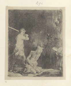 Enthauptung von Johannes dem Täufer (Recueil de quatre-vingt-cinq estampes originales)