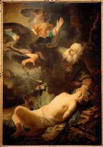 Opferung Isaaks von Rembrandt van Rijn