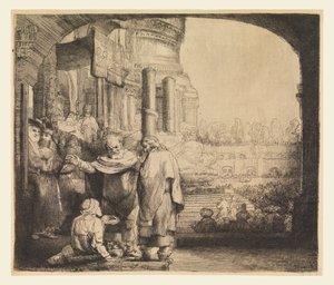 Petrus und Johannes am Tempeltor