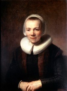Porträt von Baartje Martens-Doomer, ca. 1640 von Rembrandt van Rijn