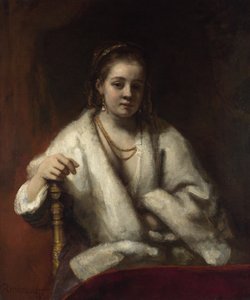 Porträt von Hendrickje Stoffels, ca. 1655-1656