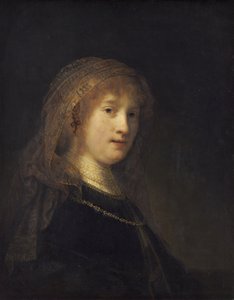 Porträt von Saskia van Uylenburgh von Rembrandt van Rijn