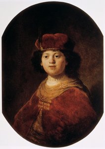 Porträt eines Jungen, 17. Jahrhundert von Rembrandt van Rijn