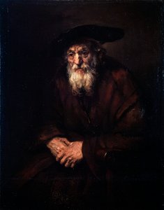 Porträt eines alten Juden, 1654 von Rembrandt van Rijn