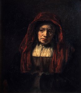 Porträt einer alten Frau, 1654