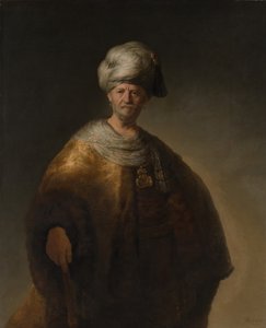 Porträt eines orientalischen Mannes, Der edle Sklave, 1632 von Rembrandt van Rijn