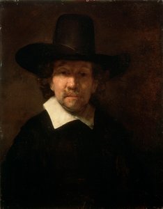 Porträt des Dichters Jeremias de Decker, 1666 von Rembrandt van Rijn