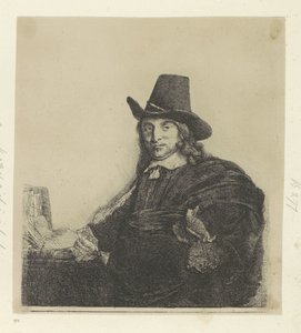 Porträt des Malers Jan Asselijn von Rembrandt van Rijn