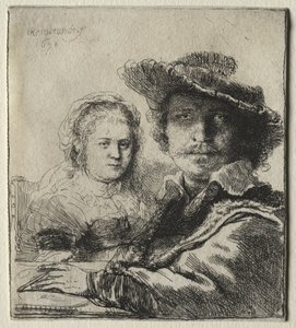 Rembrandt und seine Frau Saskia