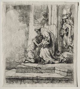 Die Rückkehr des verlorenen Sohnes von Rembrandt van Rijn