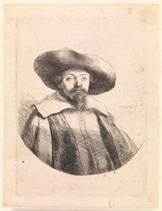 Samuel Manasseh Ben Israel, jüdischer Autor von Rembrandt van Rijn