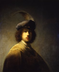 Selbstporträt, im Alter von 23, 1629 von Rembrandt van Rijn