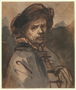 Selbstporträt, 1635-40 von Rembrandt van Rijn