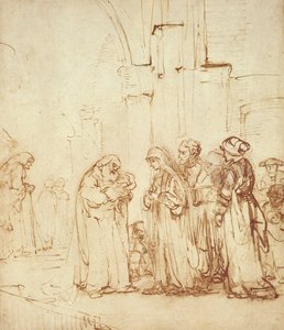 Simeon und Jesus im Tempel von Rembrandt van Rijn