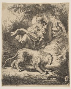 Der heilige Hieronymus beim Lesen, 1634