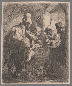 Die Taufe des Eunuchen von Rembrandt van Rijn