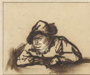 Der Schauspieler Willem Bartholsz Ruyter als Bauer