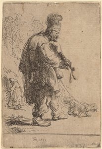 Der blinde Geiger von Rembrandt van Rijn