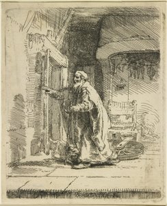 Die Blindheit des Tobit, 1651 von Rembrandt van Rijn