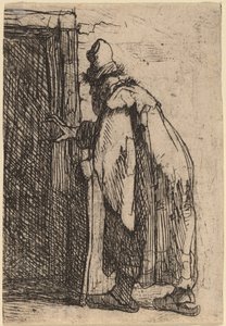 Die Blindheit des Tobit: eine Skizze von Rembrandt van Rijn