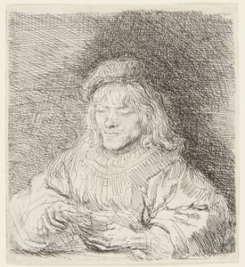 Der Kartenspieler von Rembrandt van Rijn