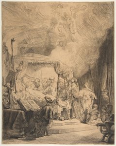 Der Tod der Jungfrau, 1639 von Rembrandt van Rijn
