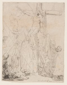 Die Kreuzabnahme: Eine Skizze von Rembrandt van Rijn